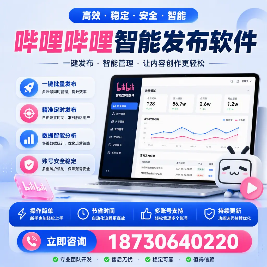 如何在 白杨 制定有效的哔哩哔哩智能发布策略